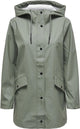 Only jas onlelisa raincoat otw noos 15261734 agave green dames maat - m