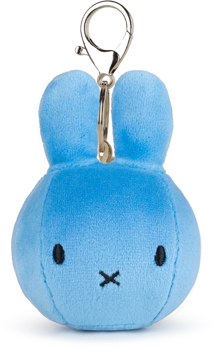 Giochi bon ton Miffy - portachiavi palla squish - blu - 9 cm - 3,5''
