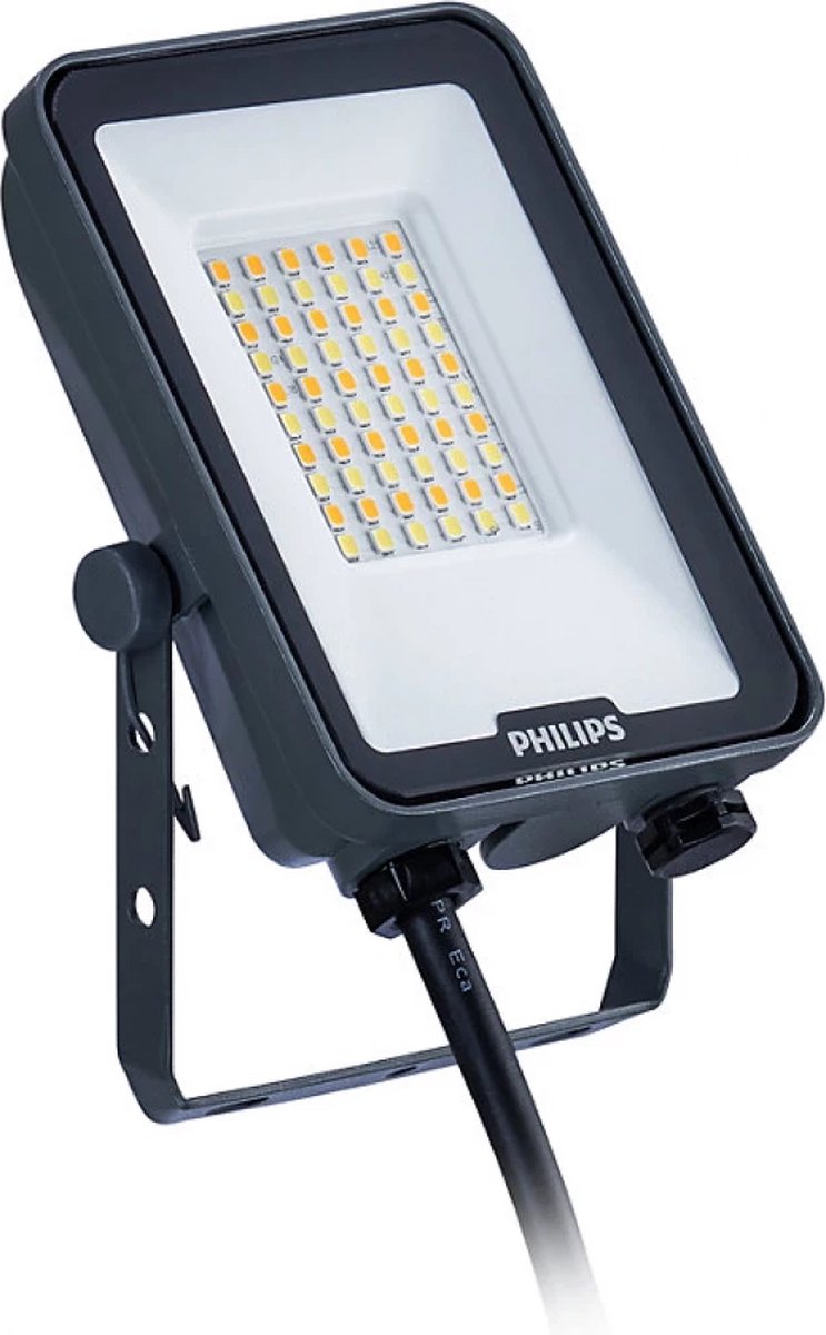 Philips led philips - reflector led ledinaire bvp167 gris 30w 3600lm 40d - 830-840-865 | ip65 simétrico