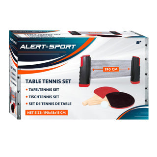 Establecimiento de tenis de la tabla de alerta de alerta