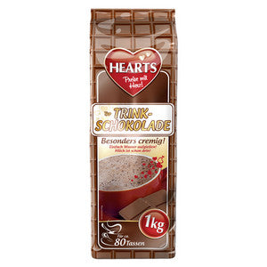 Cuori di cioccolato al cioccolato (10x 1000gr)