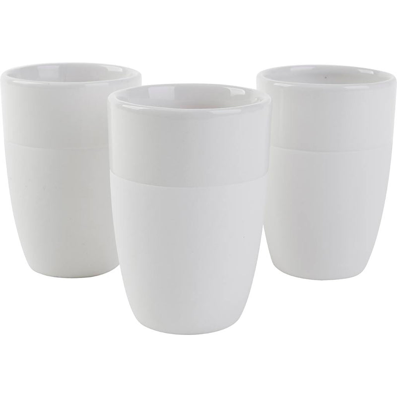 Taza con exterior mate, medidas 10x7 cm, 12 piezas, 1 caja