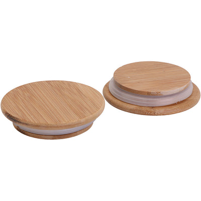 Coperchio in legno con tenuta in gomma, d 9 cm, 12 pezzi 1 scatola