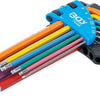 Bgs technic hexagon socket wrench set extra long with ball head 1.5 - 10 mm 9 pcs.