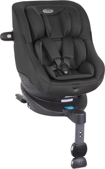 Graco turn2me dlx i-size r129 - midnight - 360º rotating car seat - from 40 to 105 cm (from birth to approx. 4 years)