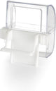 Ciotola per cibo e acqua Beeztees - uccello - bianco trasparente - 2 pz