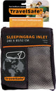 Travelsafe silk inlet mummy - 1pers. - white natural