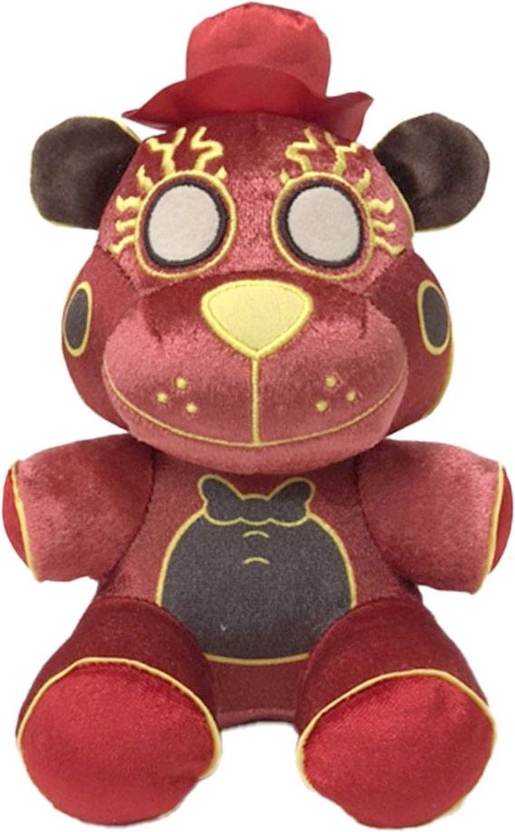 Funko cinco noches en freddy's peluche freddy (o) 18 cm rojo