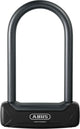 Abus beugelslot granit plus 640 135hb230 + texkf-houder - extra lichtgewicht fietsslot met ronde beugel - -security level 12 - zwart