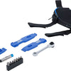 Set attrezzi per bicicletta Bgs technic con borsa 13 pz.