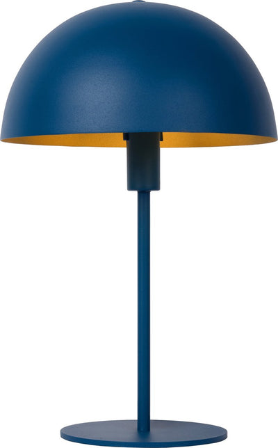 Lucide siemon - lámpara de mesa - ø 25 cm - 1xe14 - azul
