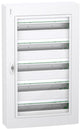Set prisma Schneider electric scatola fusibili vuota 5 file 120 moduli con porta trasparente (lvsxm524)