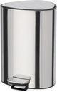 Joseph joseph waste bin - luxury soft-close pedal bin with inner bin storage compartment for garbage bags - stainless steel