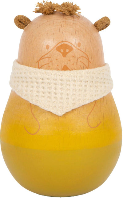 Posco de madera de pie pequeño nutria