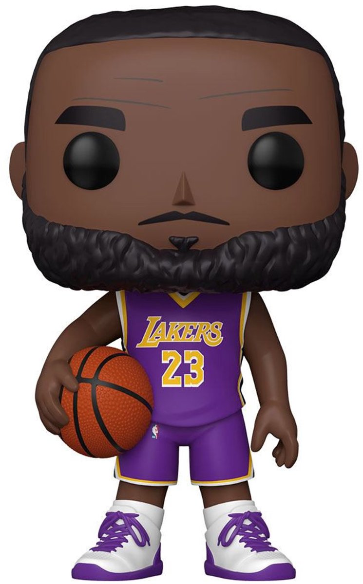 ¡Funko pop! - nba: lakers - 25 cm lebron james (camiseta morada) (52359)