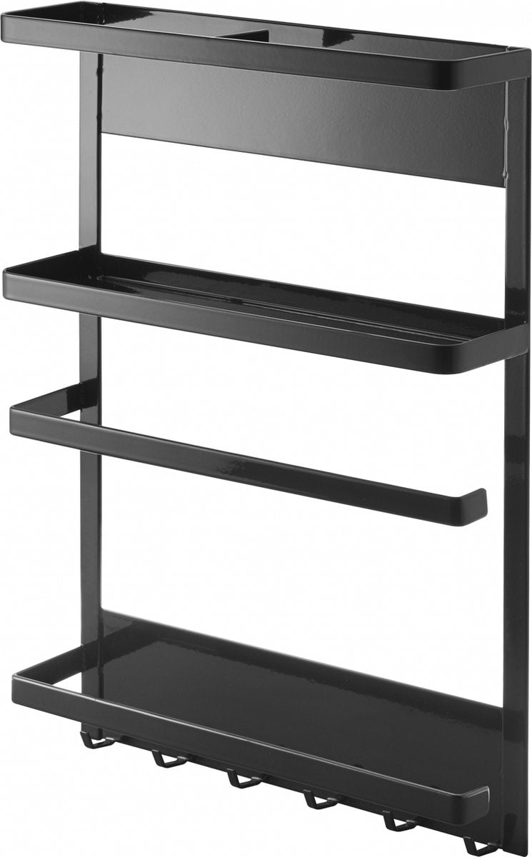 Frigorifero da cucina magnetico Yamazaki - torre - nero