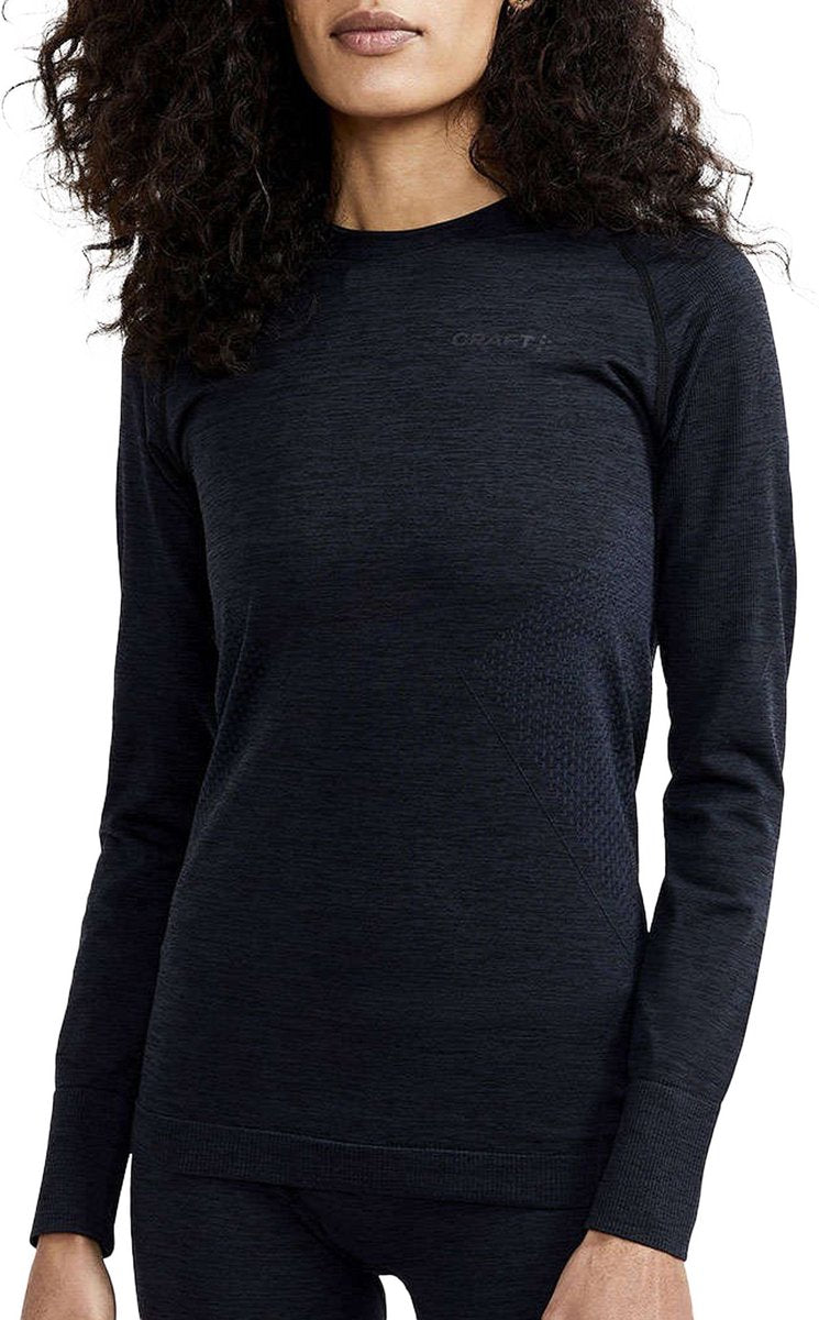Maglia termica da donna Craft Core Dry Active Comfort LS W - nera