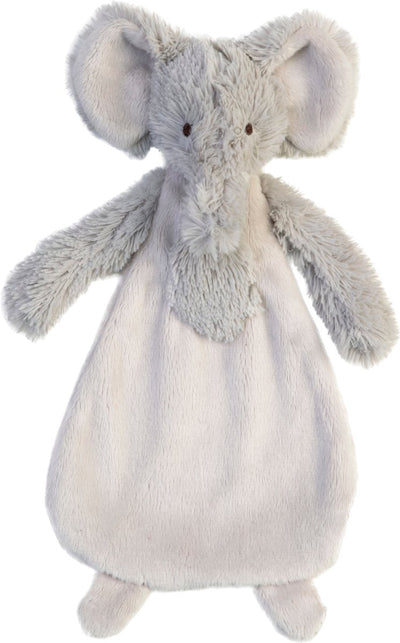 Feliz caballo elefante y cosas de tela para abrazar - gris - regalo de bebé