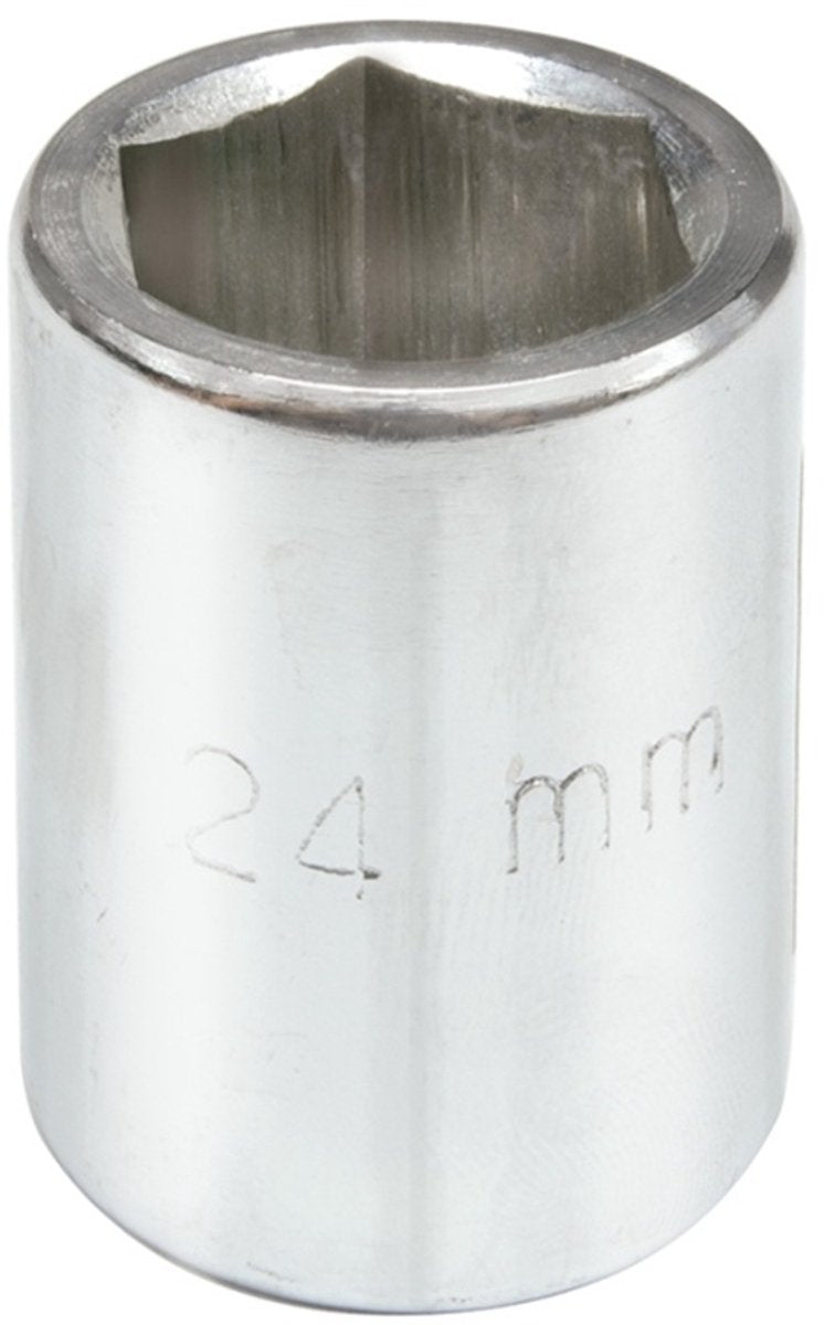 Vorel - chiave a bussola esagonale - corta - 38 mm - acciaio