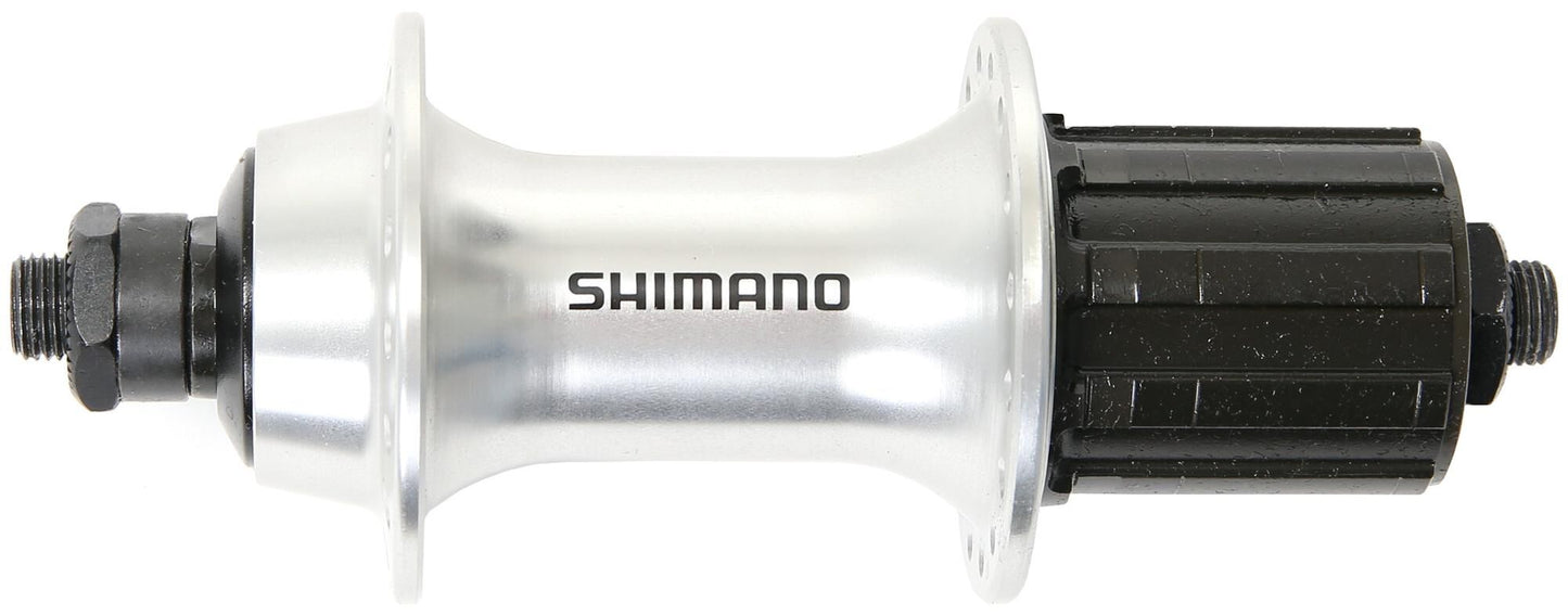 Shimano achternaaf sora fh-rs300 shim.r.hub sora fhrs300 32h qr 8-10sp sil.
