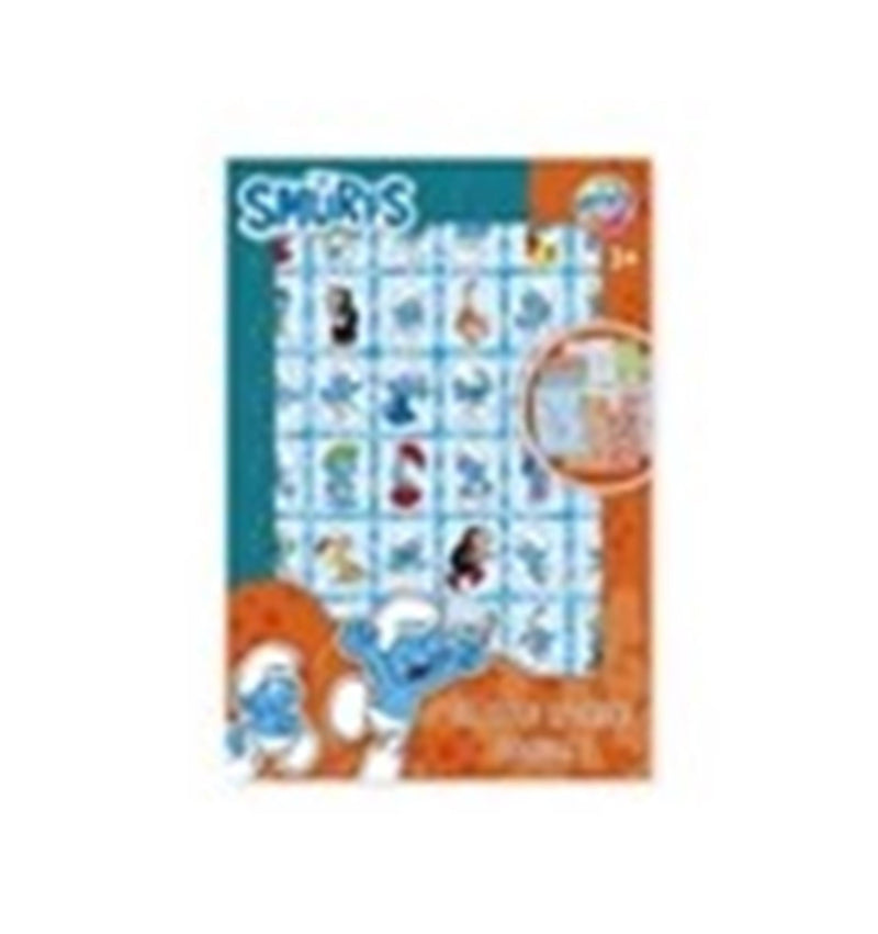 Libro de pegatinas de los pitufos a5 - 8 hojas