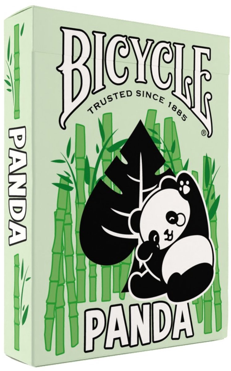Bicycle ® panda - carte da gioco premium - poker - collezionabili - creative