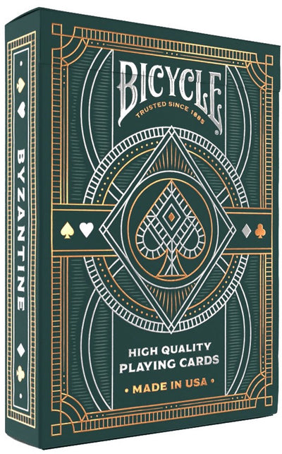Bicycle byzantine - premium speelkaarten - poker - creatives