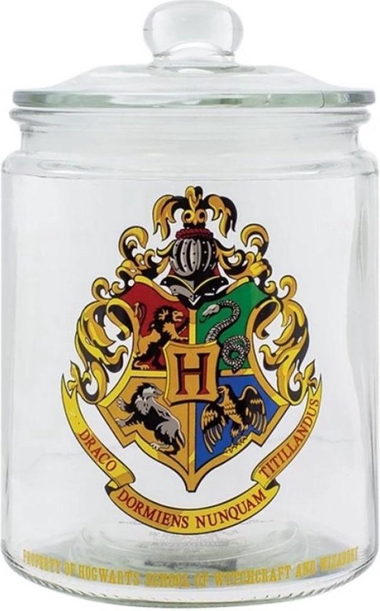 Paladone harry potter - tarro de galletas de cristal