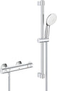 Grohe Grohtherm 800 juego de confort 150 mm con acoplamientos 60 cm cromado