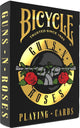 Bicycle guns n' roses - premium speelkaarten - poker - ultimates collectie - collectible