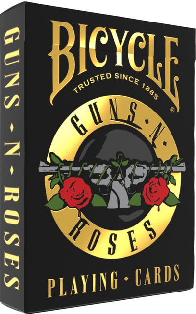 Bicycle guns n' roses - premium playing cards - poker - ultimates collection - collectible
