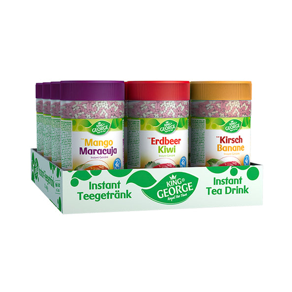 King george teegetrank frutta 3-fach (12x 400gr)