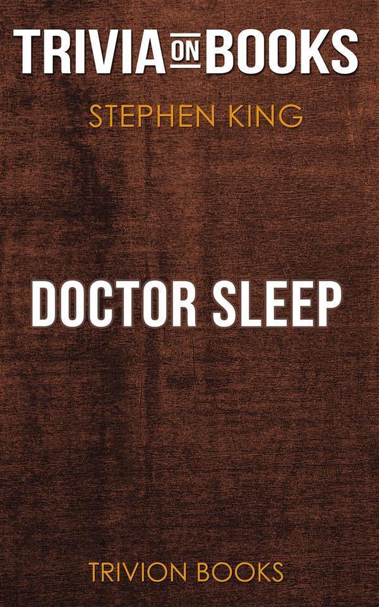 Doctor sueño por stephen king (trivia-on-books)