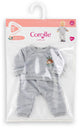 Chándal Corolle gris pequeño explorador - 30cm
