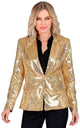 Corista blazer de lentejuelas Widmann vendida a mujer dorada