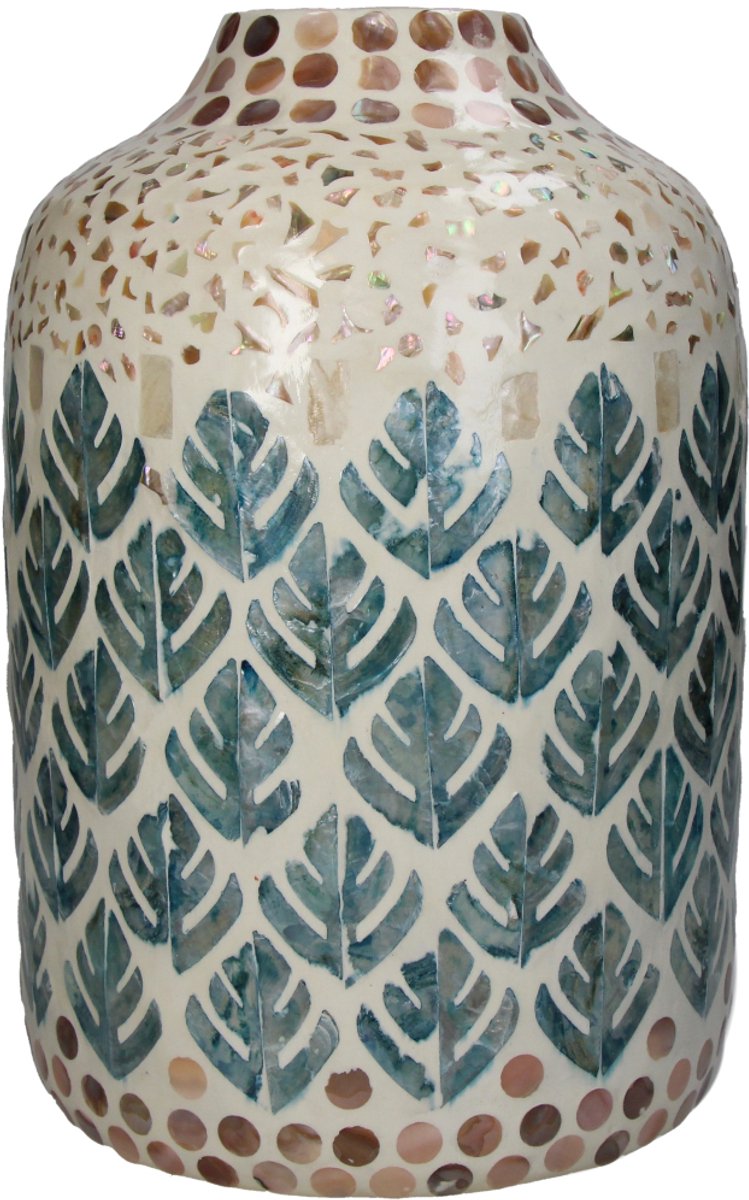 Vaso collezione hd capiz multi 20x20x30cm