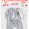 Tuta da jogging Corolle grigia piccolo esploratore - 30 cm