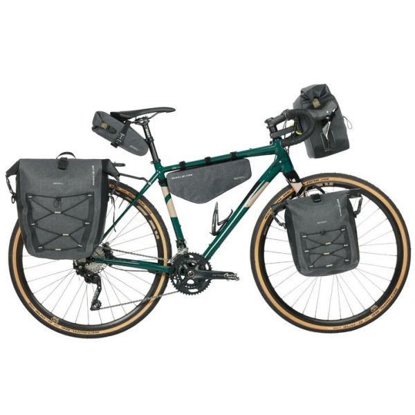 Basil Navigator Storm Handlebar Borsa - borsa per manubrio sportivo in bicicletta, impermeabile, nero
