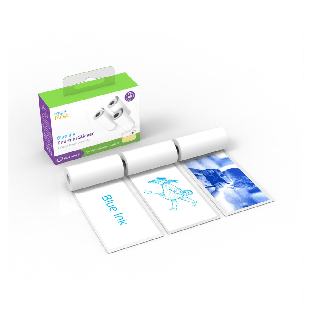 MyFirst MyFirst Termal Sticker Bianco, inchiostro blu