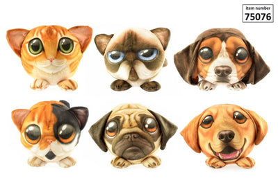 Toi-toys big face geprinte dieren xl