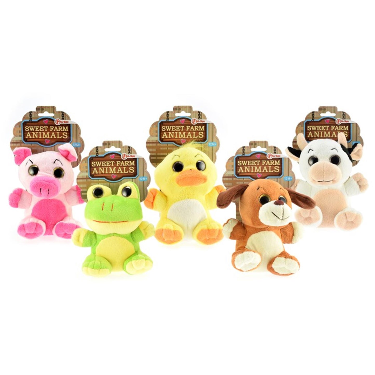 Toi-toys toi giocattoli animali di peluche con grandi occhi