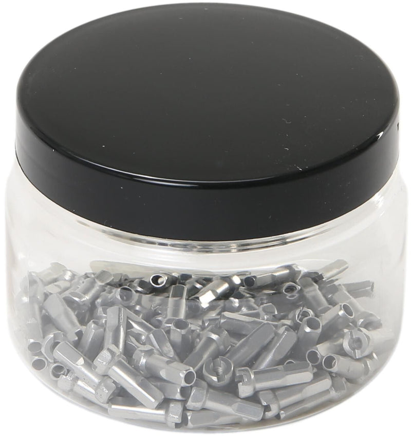 Nipplo per raggi Sapim polyax nipplo per raggi polyax 12mm argento