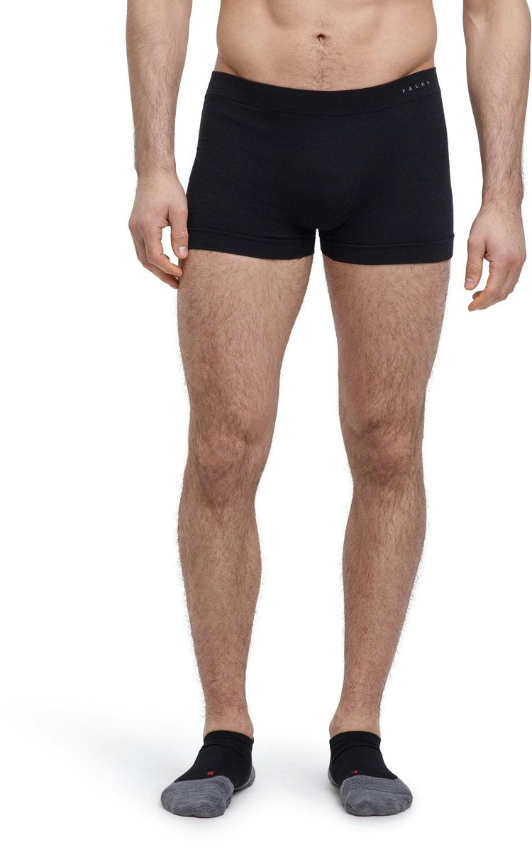 Falke wool-tech ropa interior funcional de lana ligera de secado rápido para hombre negro - talla xxl