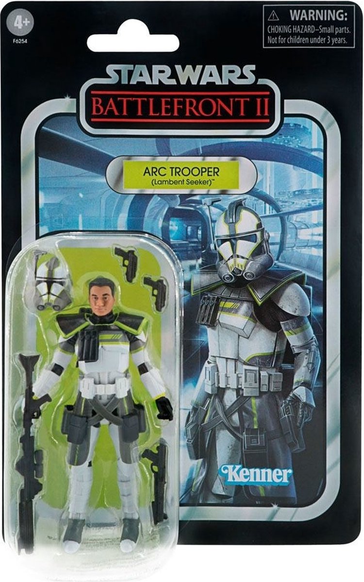 Hasbro arc trooper (lambent seeker) - star wars: battlefront ii vintage collection gaming greats action figure (10 cm)