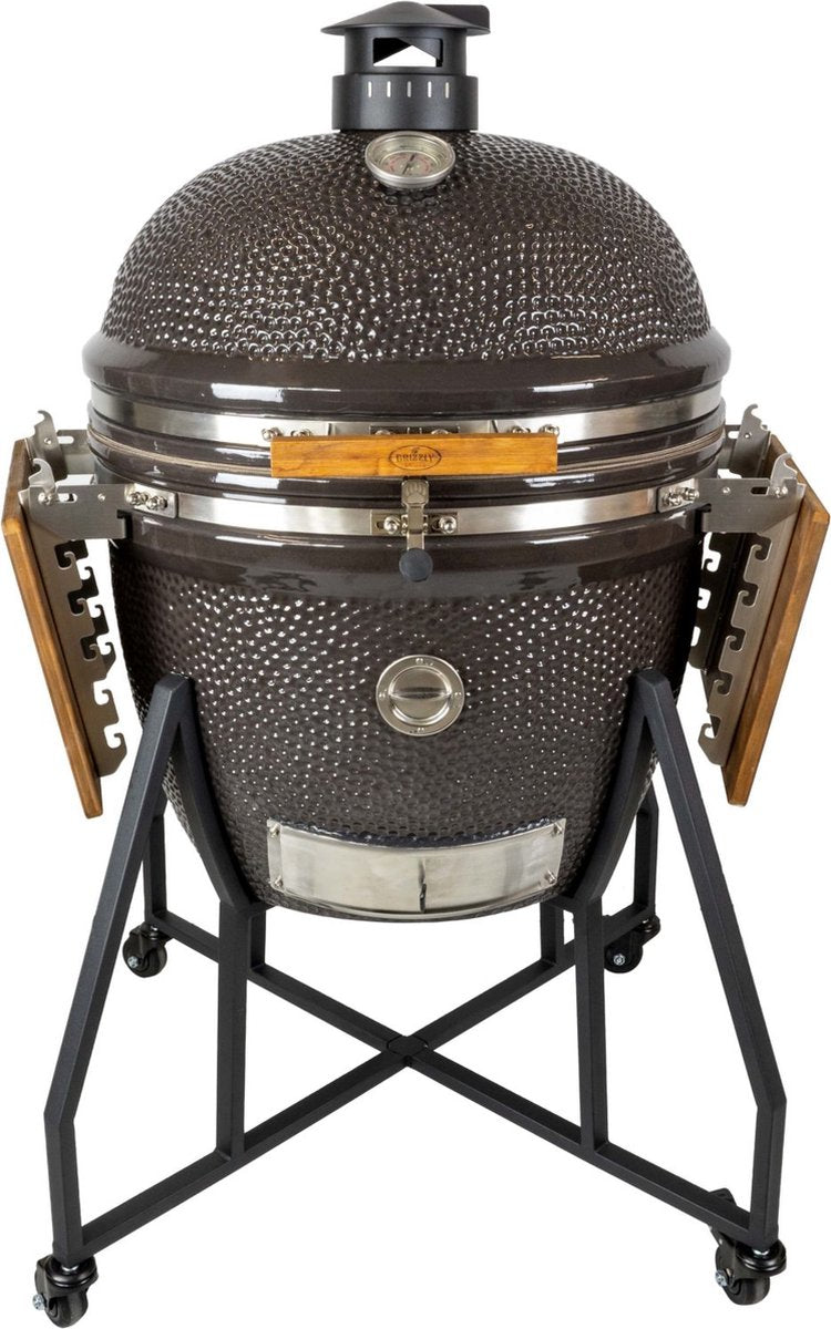 Griglie Grizzly Kamado Elite XL - barbecue - ø60cm ø24inch - nero - completo