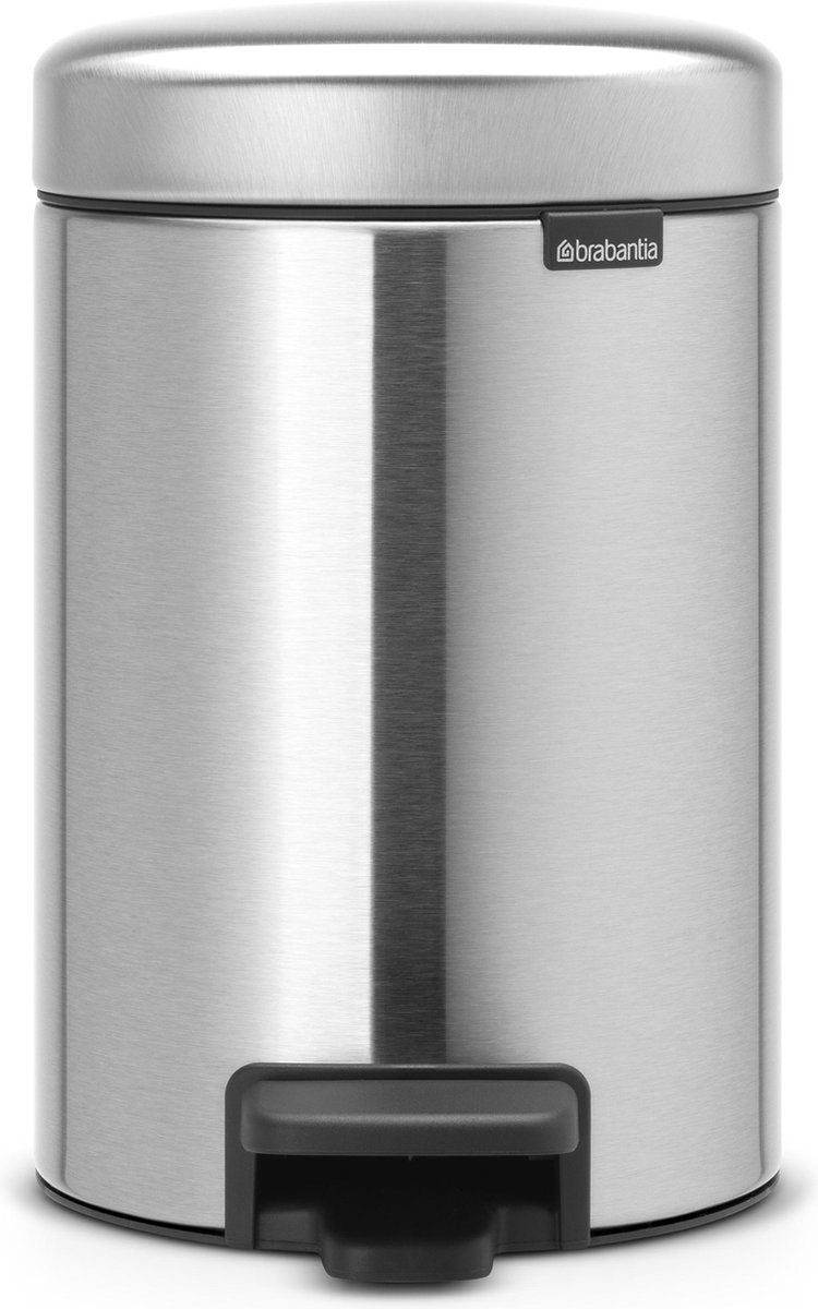 Brabantia newicon prullenbak - 3 liter - badkamer - matt steel