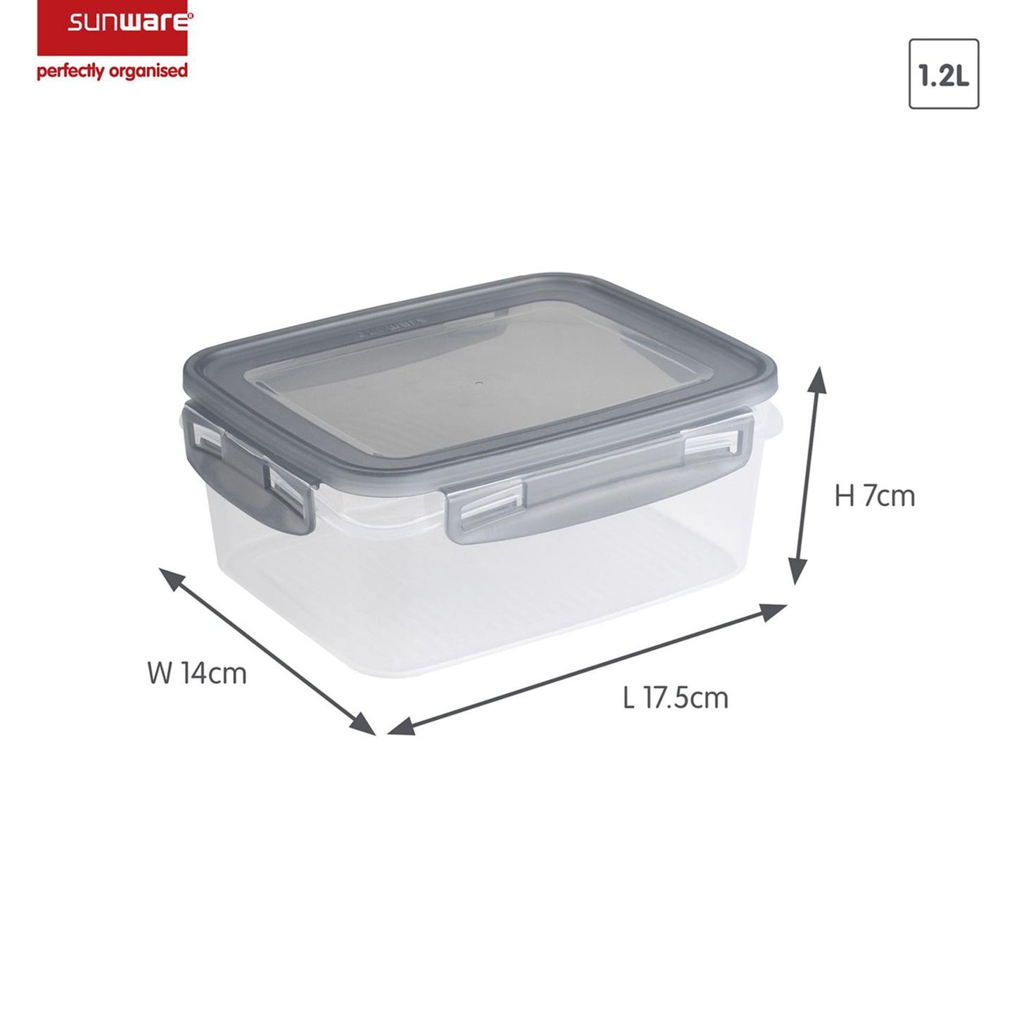 Contenitori congelatore Sunware Club Cuisine 1,2 l