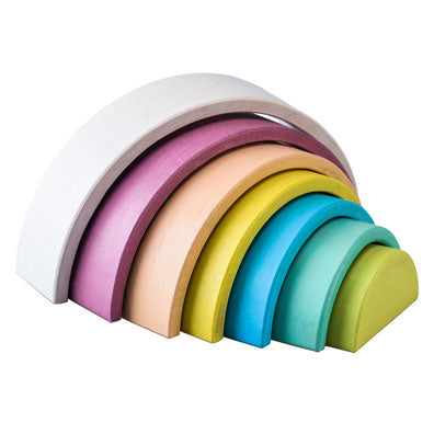 Houten Regenboog Bright