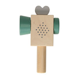 Videocamera in legno blu - afbeelding 3