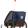 Polisport Children's Trailer senza camminare kit grigio blu